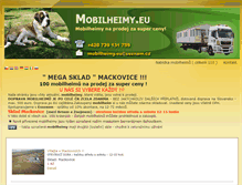 Tablet Screenshot of mobilheimy.eu